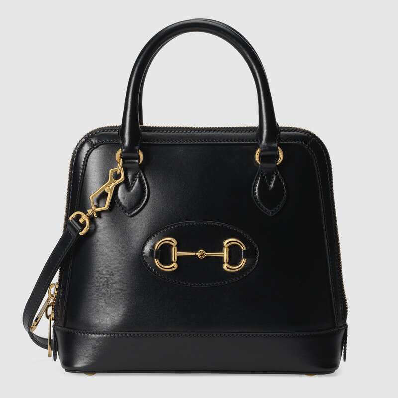 Gucci Horsebit 1955 Small Top Handle Bag Shoulder Bag 621220 Black